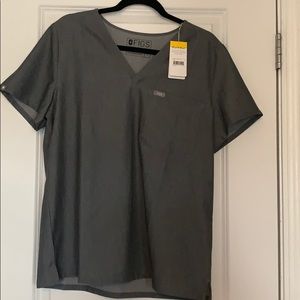 NWT Figs women’s scrub top v-neck size L